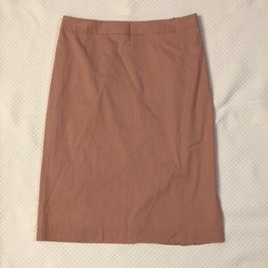 Calvin Klein Red Pencil Skirt